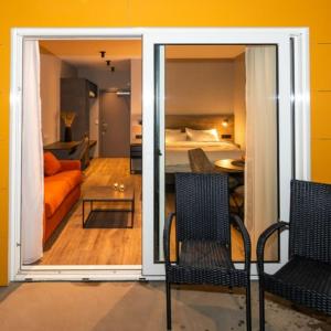 Postel nebo postele na pokoji v ubytování Hotel Halond
