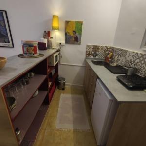Kuchyň nebo kuchyňský kout v ubytování Casa Rius