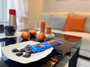 Posezení v ubytování Apartament Dzikowiec