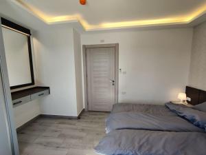 Postel nebo postele na pokoji v ubytování (42)m luxury room