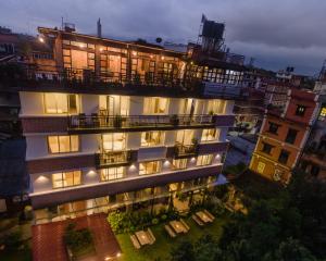 Edifici on està situat l'hostal o pensió
