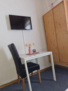 TV a/nebo společenská místnost v ubytování Hotel Dalmacija