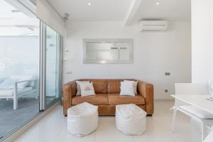 Posezení v ubytování Beach penthouse Sitges Rentals