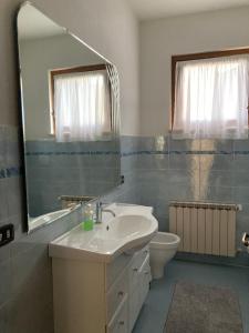 Kúpeľňa v ubytovaní Casa Sossi