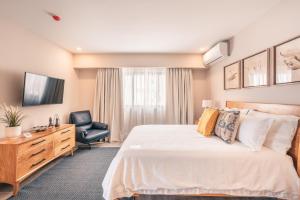 Postel nebo postele na pokoji v ubytování Most exclusive Condo- Hotel in Town -901