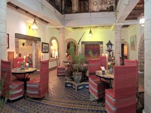 Posezení v ubytování Riad Maison Du Sud