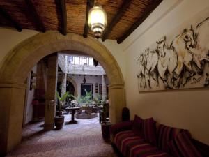 Posezení v ubytování Riad Maison Du Sud