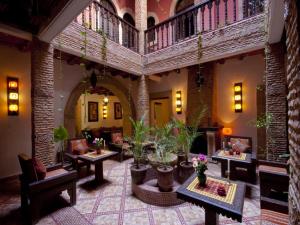 Posezení v ubytování Riad Maison Du Sud