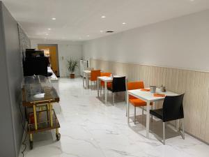 Ruang duduk di Hotel Gamper