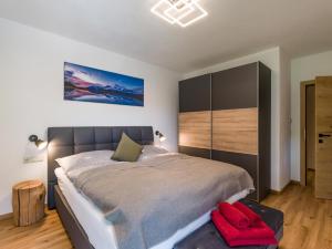 Posteľ alebo postele v izbe v ubytovaní Haus Hüttenberger