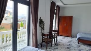 Postel nebo postele na pokoji v ubytování Uncle Park's Villa Son Trang 엉클팍