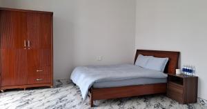 Postel nebo postele na pokoji v ubytování Uncle Park's Villa Son Trang 엉클팍