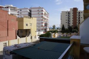 a view from the roof of a building at Apartamentos Proamar in Torre del Mar