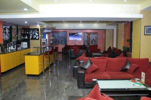 Χώρος καθιστικού στο Erebuni Hotel Yerevan