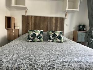 Katil atau katil-katil dalam bilik di Appartement Le Cosi 2 -bord de mer-