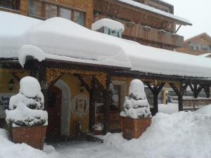 Hotel La Villa v zimě