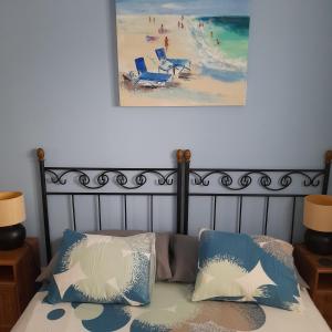 Postel nebo postele na pokoji v ubytování Villa julima
