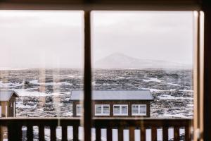 山景或在度假屋看到的山景