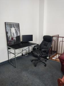 A television and/or entertainment centre at 2-level BIG space near beach, bars, walking street