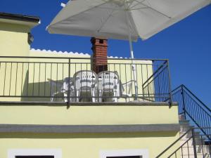 Balkón nebo terasa v ubytování Aurelia Apartment