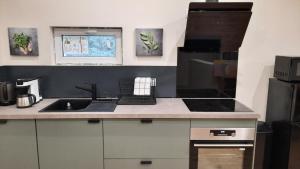 Dapur atau dapur kecil di Ginette et Marcel