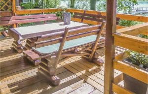 Balkón alebo terasa v ubytovaní Holiday Home Ostróda Rus Mala