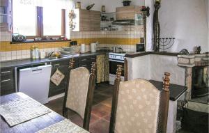 Kuchyňa alebo kuchynka v ubytovaní Holiday Home Jedwabno With Fireplace I