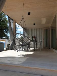 Balkón alebo terasa v ubytovaní Eco Resort Buqez villa 34