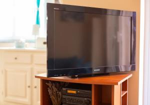 TV a/nebo společenská místnost v ubytování Apartman BOR Krk
