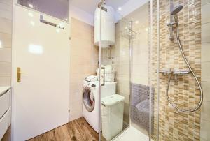 Koupelna v ubytování Apartman BOR Krk