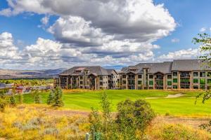 a view of a resort with a golf course at Red Pine Q8 in Park City