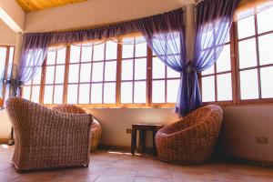 Prostor za sedenje u objektu Hotel Iorana Tolache