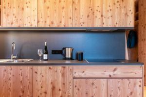 Kuchyň nebo kuchyňský kout v ubytování Hof im Thal Apt Linde + 22 fotografií