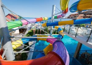 a water slide on a cruise ship at MaryAnne in Ledine