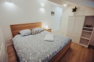 Posteľ alebo postele v izbe v ubytovaní Appartement de charme, Angers Belle-Beille