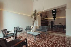 Posezení v ubytování Hotel Casa Piedad