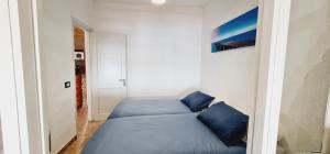 Postel nebo postele na pokoji v ubytování Apartamento Salema mar, relax y atardecer al norte de Gran Canaria