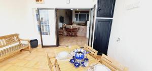 Posezení v ubytování Apartamento Salema mar, relax y atardecer al norte de Gran Canaria