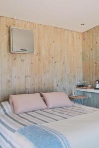 Ein Bett oder Betten in einem Zimmer der Unterkunft Remanso del Diablo