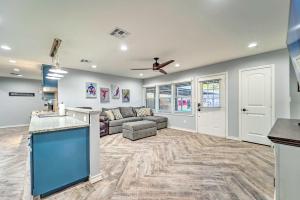 A seating area at Lovely Lubbock Home with Furnished Patio and Yard