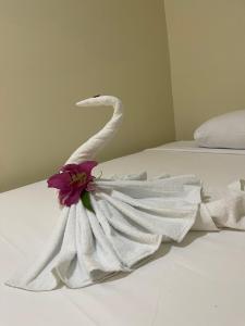 Postel nebo postele na pokoji v ubytování VBermor Hotel
