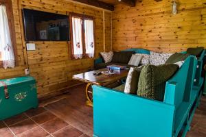 Posezení v ubytování Drvene kuće ŠUŠKA - Wooden Houses SUSKA