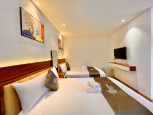 TV a/nebo společenská místnost v ubytování Carnival Hotel - Đà Lạt