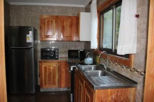 Η κουζίνα ή μικρή κουζίνα στο Casa Country Pucón +14 φωτογραφίες