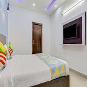 TV a/nebo společenská místnost v ubytování Hotel APJ GRAND