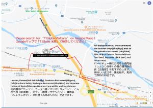 a map showing the approximate location of the embassy of czechoslovakia at 快適なアメリカ製トレーラーハウスで非日常グランピング in Maibara