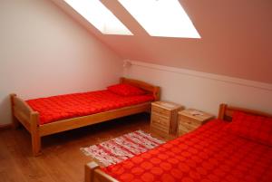 Postel nebo postele na pokoji v ubytování Hostel Pritsukas