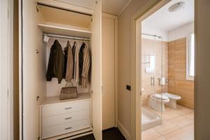 Koupelna v ubytování Hotel Cora