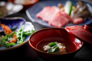 Cibo presso il ryokan o nelle vicinanze