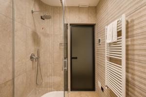 Koupelna v ubytování Hotel Cora
